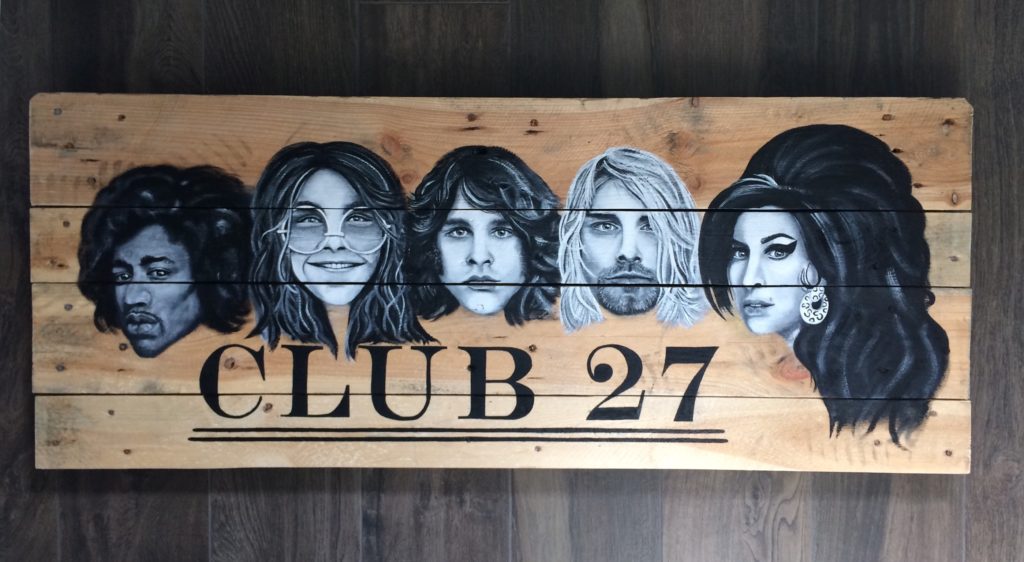 Club 27 afm 1.20m x 50cm